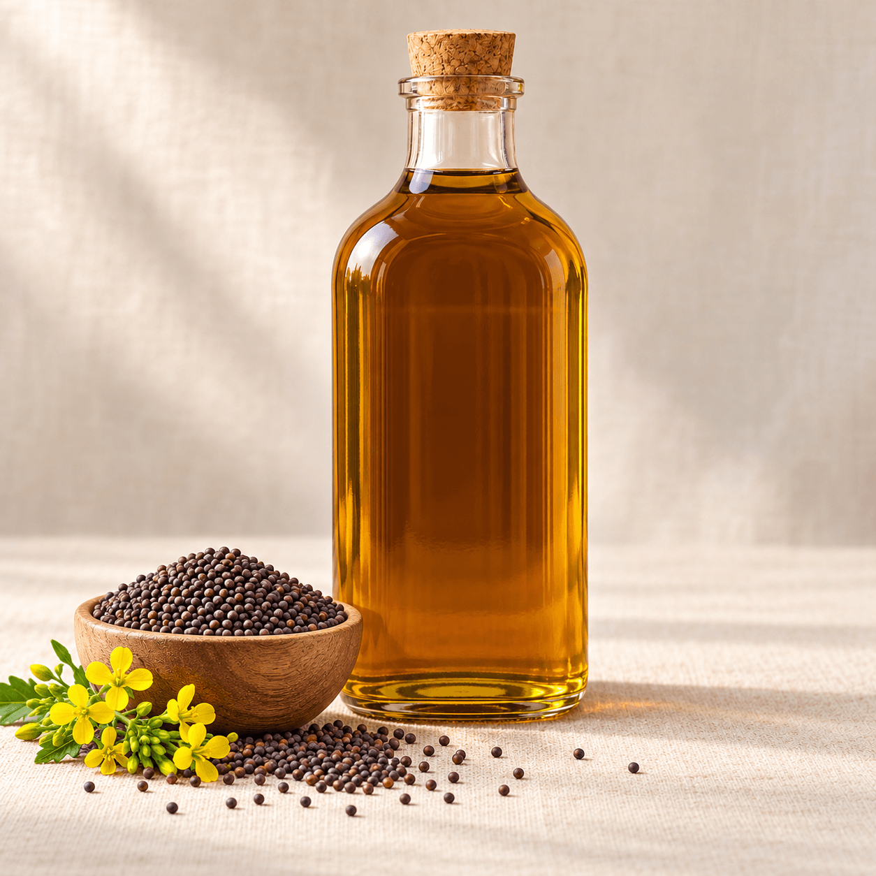 Black Mustard Oil (Kali Sarson) — 1 L