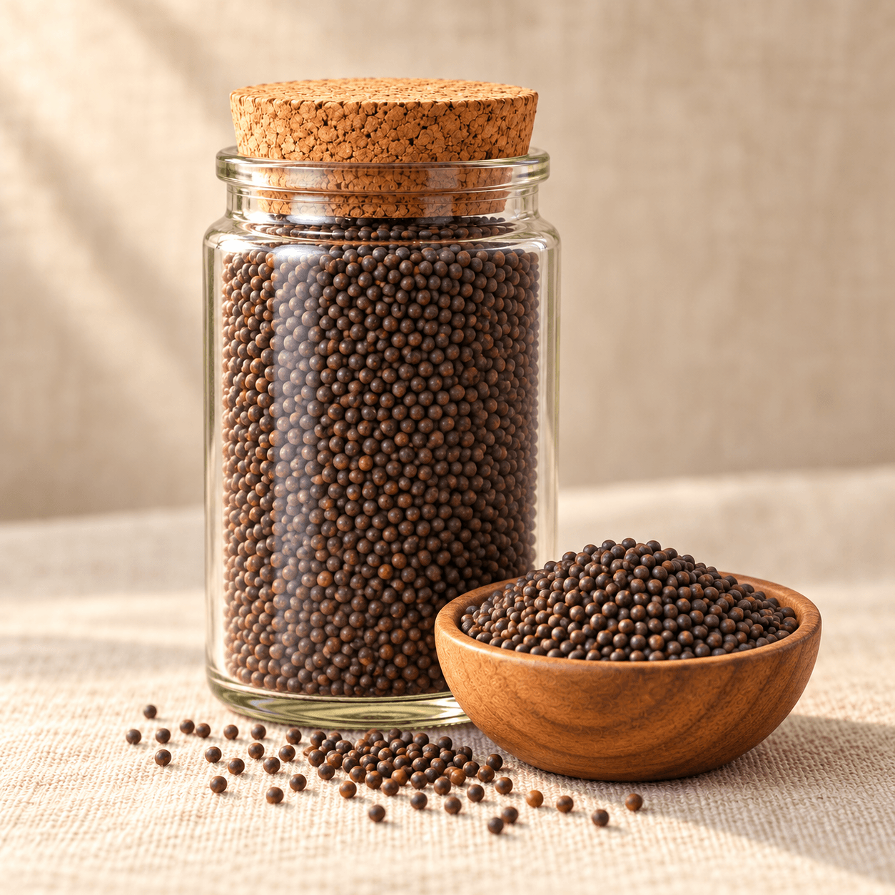 Black Mustard Seeds (Kali Sarson) — 100 g